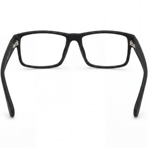 Harley-Davidson Hd0982x Rectangle Eyeglasses Men — side view, Black Acetate temples