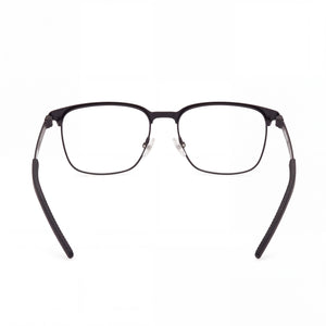 Harley-Davidson HD50018 Square Eyeglasses Men — side view, Black Metal temples