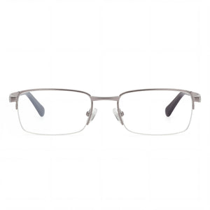 Harley-Davidson Hd50098 Rectangle Eyeglasses for Men — front view, Metal