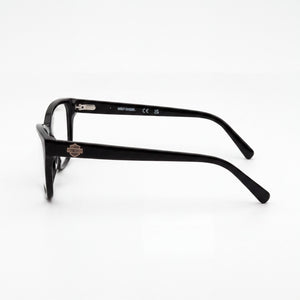 Harley-Davidson Hd50108 Rectangle Eyeglasses for Women — front view, Plastic