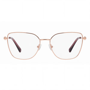 Harley-Davidson Hd50118 Cat Eye Eyeglasses for Women — front view, Metal