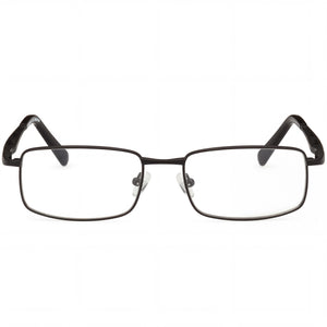 Harley-Davidson Hd9027 Rectangle Eyeglasses for Men — front view, Titanium