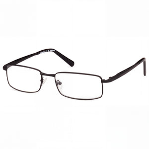 Harley-Davidson Hd9027 Black Rectangle Eyeglasses for Men, Titanium frame