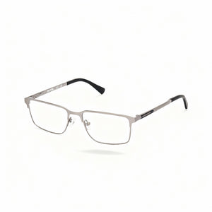 Harley-Davidson Minimalist Silver Rectangle Eyeglasses Unisex