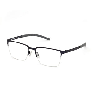 Harley-Davidson Rectangular Blue Rectangle Eyeglasses for Men, Metal frame