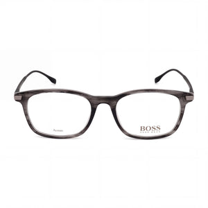 Hugo Boss 0989 Square Eyeglasses for Unisex — front view, Acetate
