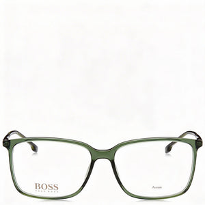 Hugo Boss 1185/It Rectangle Eyeglasses Unisex — front view, Plastic