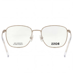 Hugo Boss 1415 Rectangle Eyeglasses Unisex — front view, Metal