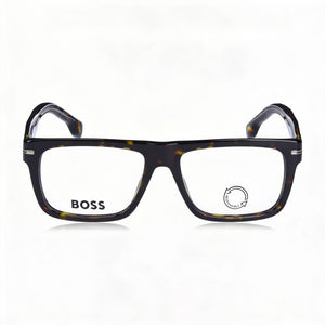 Hugo Boss 1503 Rectangle Eyeglasses for Unisex — front view, Plastic