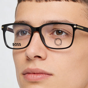 Hugo Boss 1511 Black Eyeglasses Unisex — lifestyle wear, reading and close-up work
