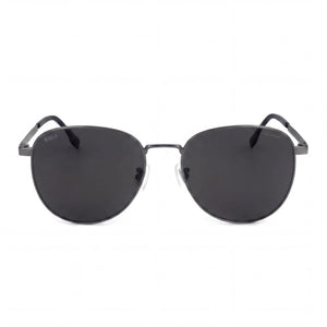 Hugo Boss Boss 1536/f/s Aviator Sunglasses for Men — front view, Stainless Steel frame