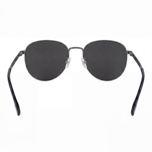 Hugo Boss Boss 1536/f/s Aviator Sunglasses Men — side view, Non-Polarized Matte Dark Ruthenium lens