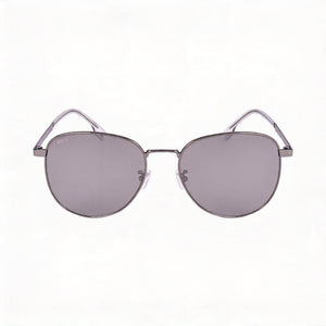 Hugo Boss 1536/F/S Oval Sunglasses Unisex — front view, Stainless Steel frame