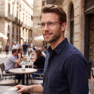 Hugo Boss 1543/f Silver Eyeglasses Men — lifestyle wear, everyday errands and city walking