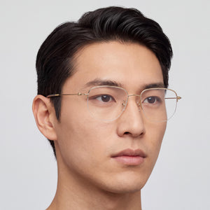 Hugo Boss 1544/f Gold Eyeglasses Unisex — lifestyle wear, weekend reading and quiet evenings