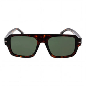 Hugo Boss 1595/S Rectangle Sunglasses for Men — front view, Ecological oil frame