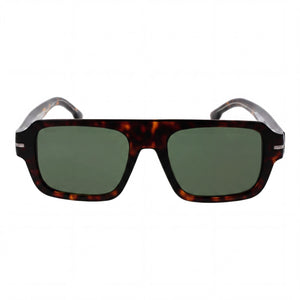 Hugo Boss 1595/S Rectangle Sunglasses for Men — front view, Ecological oil frame
