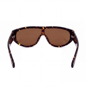 Hugo Boss 1623/S Shield Sunglasses Men — side view, Non-Polarized Brown lens
