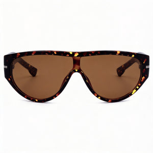 Hugo Boss 1623/S Shield Sunglasses for Men — front view, Ecological oil frame