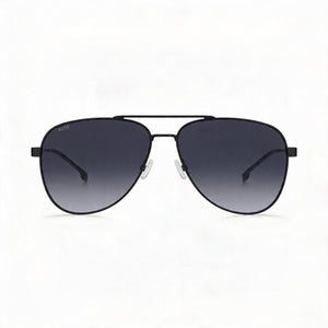Hugo Boss 1641-S Aviator Sunglasses for Men — front view, Stainless Steel frame