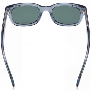Hugo Boss 1793/F/S Rectangle Sunglasses Women — side view, Non-Polarized Green Mirror lens