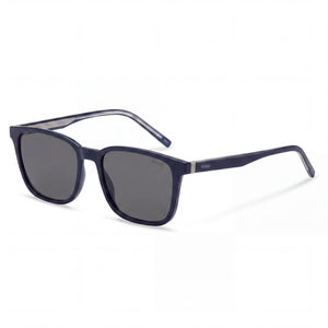 Hugo Boss 207971 Blue Rectangle Sunglasses for Women, Grey lens