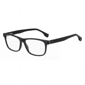 Hugo Boss Black 1518 Black Rectangle Eyeglasses for Men, Polycarbonate frame