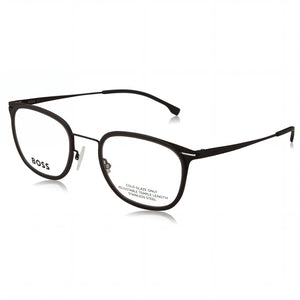 Hugo Boss Black Rectangle Eyeglasses for Men, Alloy Steel frame