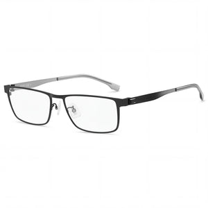 Hugo Boss Black Rectangle Eyeglasses for Women, Metal frame