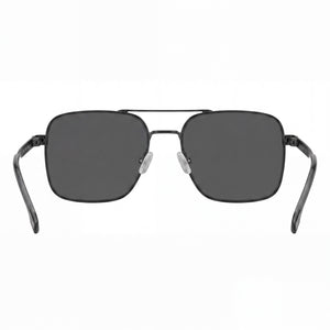 Hugo Boss Rectangle Sunglasses for Women — interior view, Non-Polarized lens detail