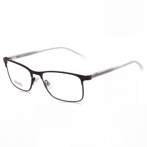 Hugo Boss Boss 0967/It Black Rectangle Eyeglasses Unisex, Metal frame