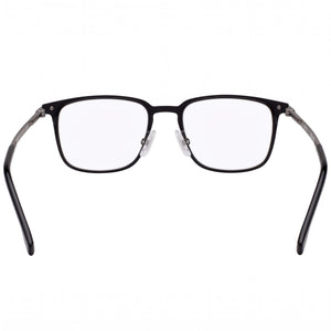 Hugo Boss Boss 1021 Rectangle Eyeglasses Men — side view, Matte Black Metal temples