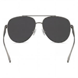 Hugo Boss Boss 1296/F/S Aviator Sunglasses for Men — interior view, Polarized lens detail