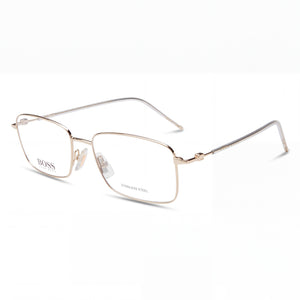 Hugo Boss Boss 1312 Gold Rectangle Eyeglasses for Women, Alloy Steel frame