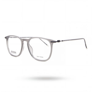 Hugo Boss Boss 1313 Grey Square Eyeglasses Unisex, Plastic frame