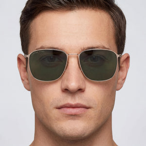 Hugo Boss Boss 1405/F/Sk Gold Sunglasses Unisex — lifestyle wear, travel and sunny destinations