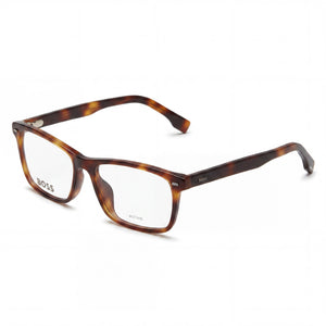 Hugo Boss Boss 1478/F Havana Rectangle Eyeglasses Unisex, Acetate frame