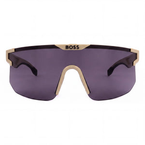 Hugo Boss Boss 1500/S Rectangle Sunglasses Unisex — front view, ECO Polyamide frame