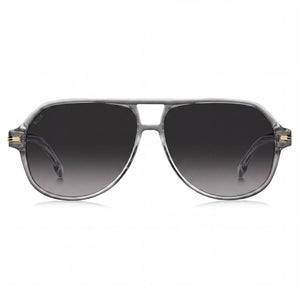 Hugo Boss BOSS 1507/S Rectangular Sunglasses for Women — front view, Acetate frame