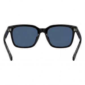 Hugo Boss BOSS 1540/F/SK Rectangle Sunglasses Women — side view, Non-Polarized Black lens
