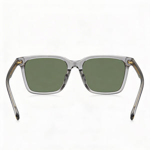 Hugo Boss BOSS 1540/F/SK Rectangle Sunglasses Men — side view, Non-Polarized Black/Green lens