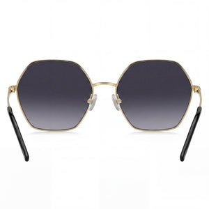 Hugo Boss BOSS 1589/S Round Sunglasses for Women — interior view, Non-Polarized lens detail