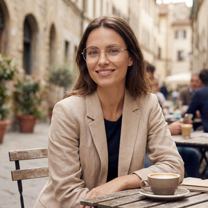 Hugo Boss BOSS 1591 Gold Eyeglasses Women — lifestyle wear, reading and close-up activities