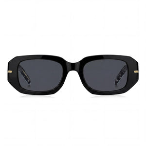 Hugo Boss BOSS 1608/S Rectangle Sunglasses for Women — front view, Acetate frame