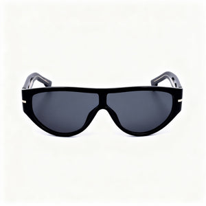 Hugo Boss Boss 1623/S Rectangle Sunglasses for Men — front view, eco-oil frame