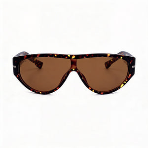 Hugo Boss Boss 1623/S Shield Sunglasses Men — side view, Non-Polarized Brown lens