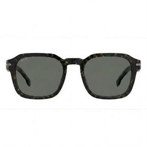 Hugo Boss Boss 1627/S Square Sunglasses for Men — front view, Acetate frame