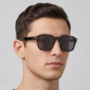 Hugo Boss Boss 1627/S Square Sunglasses for Men — interior view, Non-Polarized lens detail