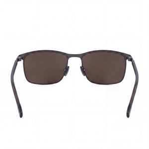 Hugo Boss BOSS 1635/S Rectangle Sunglasses for Men — front view, Stainless Steel frame