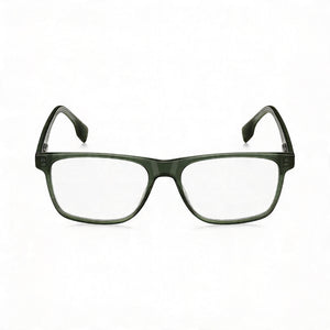 Hugo Boss BOSS 1646 Rectangle Eyeglasses for Men — front view, Acetate